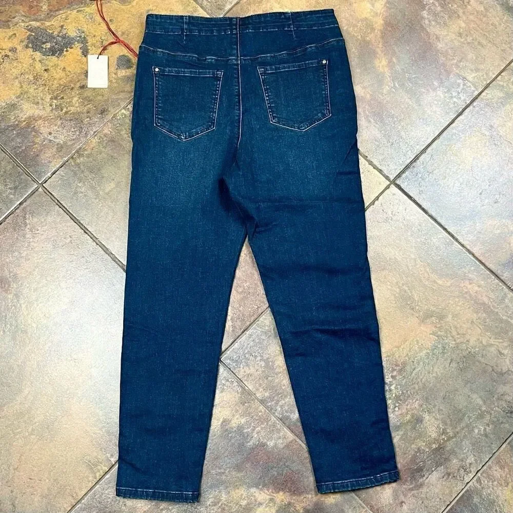 New Tru Luxe Crop Skinny Denim Jean 8